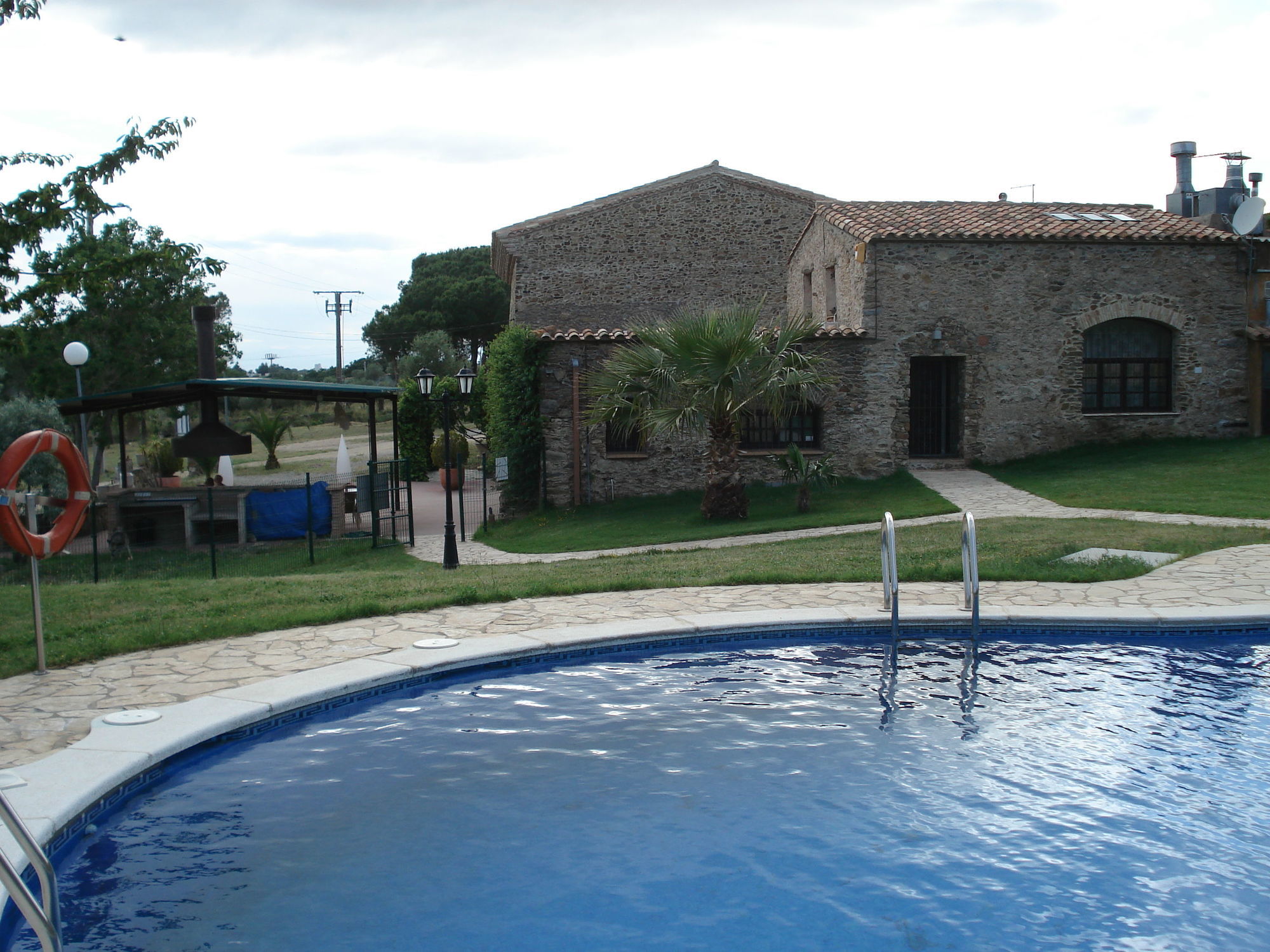 Hotel Mas Palou Roses Exterior foto